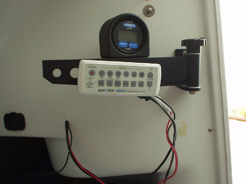 Depth Sounder Readout Location